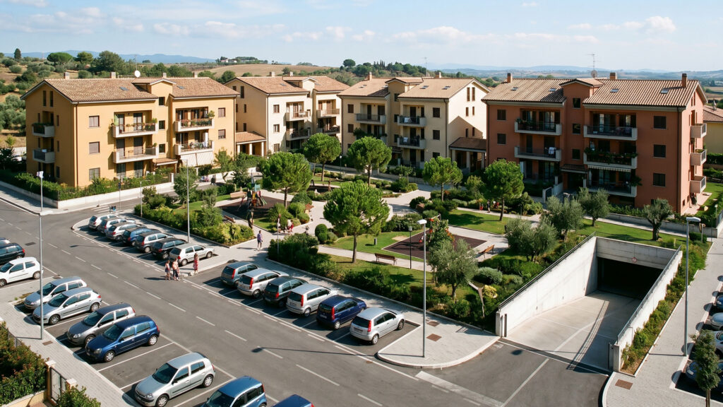 Complessi residenziali realizzati da CEAPP nelle province di Roma e Latina